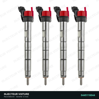 0445116044 injecteur Bosch pour Toyota Yaris 1.4 D, pièce reconditionnée testée au banc