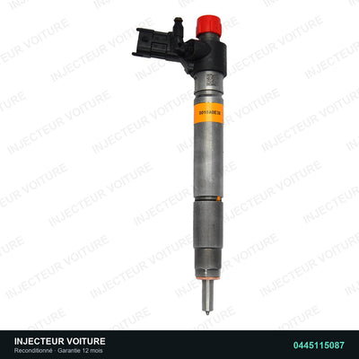 0445115087 injecteur Bosch pour Ford Mondeo IV 2.2 D, pièce reconditionnée testée au banc