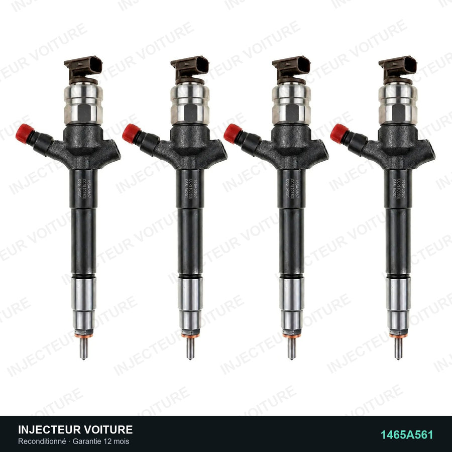 1465A561 injecteur Denso pour Citroën C4 Aircross 2.2 Di, pièce reconditionnée testée au banc