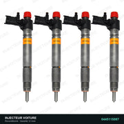 0445115087 injecteur Bosch pour Ford Mondeo IV 2.2 D, pièce reconditionnée testée au banc vue 4, vue 4