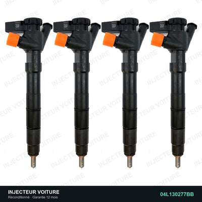 04L130277BB injecteur Delphi pour Volkswagen TGE 2.0 TDI, pièce reconditionnée testée au banc