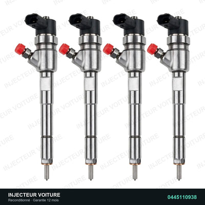 0445110938 injecteur Bosch pour Fiat Tipo 1.3 D, pièce reconditionnée testée au banc