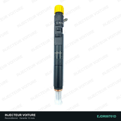 EJDR00701D injecteur Delphi pour Ford Mondeo III 2.2 D, pièce reconditionnée testée au banc