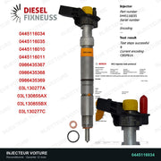 Injecteur 2.0 TDi 0445116034 Bosch vue 4, vue 4