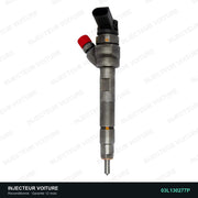 03L130277P injecteur Bosch pour Volkswagen Crafter 30-35 2.0 TDI, pièce reconditionnée testée au banc vue 2, vue 2