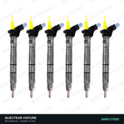 0445117005 injecteur Bosch pour Volkswagen Touareg 3.0 TDI, pièce reconditionnée testée au banc vue 4, vue 4