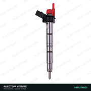 0445116003 injecteur Bosch pour Volkswagen Phaeton 3.0 TDI, pièce reconditionnée testée au banc vue 2, vue 2