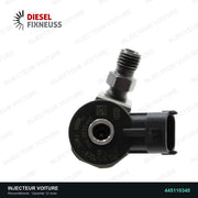 445110340 injecteur Bosch pour Peugeot 308 I 1.6 HDi, pièce reconditionnée testée au banc vue 3, vue 3
