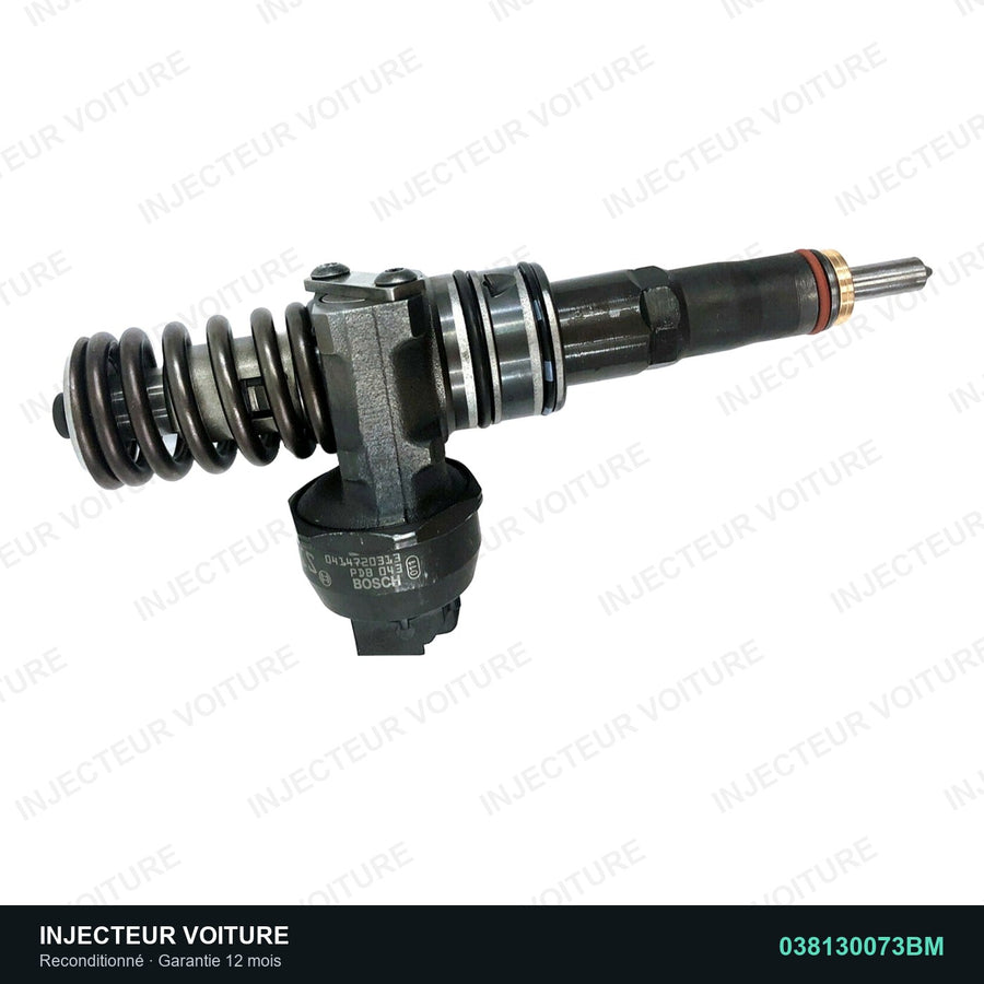 038130073BM injecteur pompe Bosch pour Audi A4 B7 1.9 TDI, pièce reconditionnée testée au banc