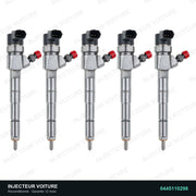 0445110298 injecteur Bosch pour Volvo V70 III 2.4 D, pièce reconditionnée testée au banc, vue 1