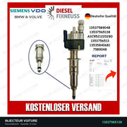 13537565138 Injecteur VDO BMW N43 N53 essence indice 07, injecteur reconditionné testé au banc vue 2, vue 2