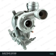 Turbo Garrett 2.2L HDI 128-130 CV · CITROEN C8 LANCIA 807 — vue de dos, vue 3