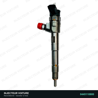 0445110800 injecteur Bosch pour Renault Kangoo III 1.5 dCi, pièce reconditionnée testée au banc
