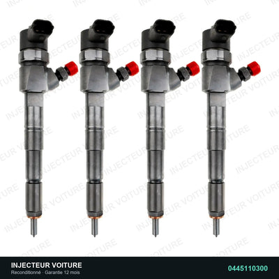 0445110300 injecteur Bosch pour Fiat Doblo 1.6 D, pièce reconditionnée testée au banc