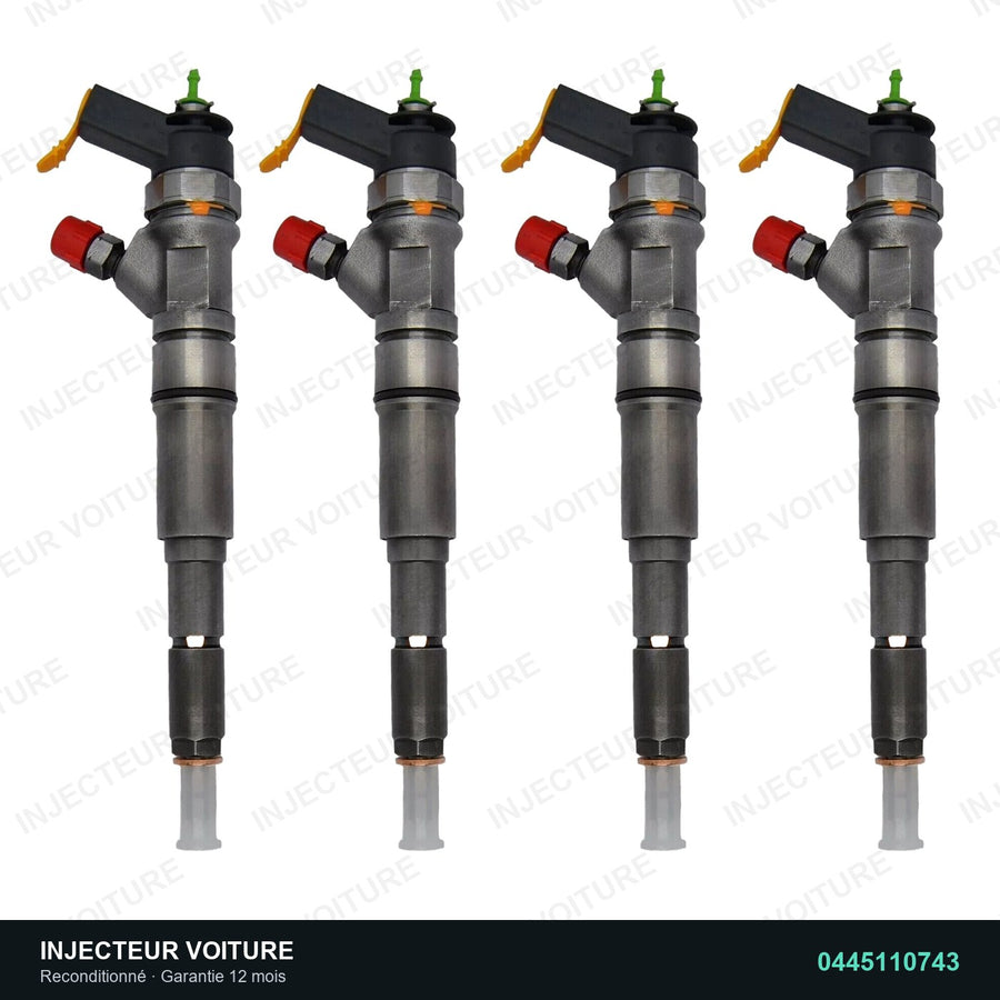 0445110743 injecteur Bosch pour BMW Série 3 Touring, pièce reconditionnée testée au banc