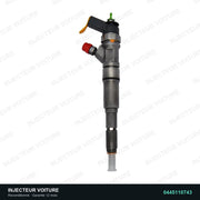 0445110743 injecteur Bosch pour BMW Série 3 Touring, pièce reconditionnée testée au banc vue 2, vue 2