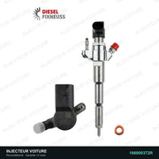 166000372R injecteur Siemens VDO pour Renault Master III 2.3 dCi, pièce reconditionnée testée au banc vue 2, vue 2