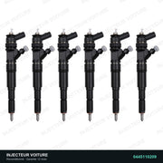 0445110209 injecteur Bosch pour BMW Série 3 Coupe, pièce reconditionnée testée au banc vue 2, vue 2