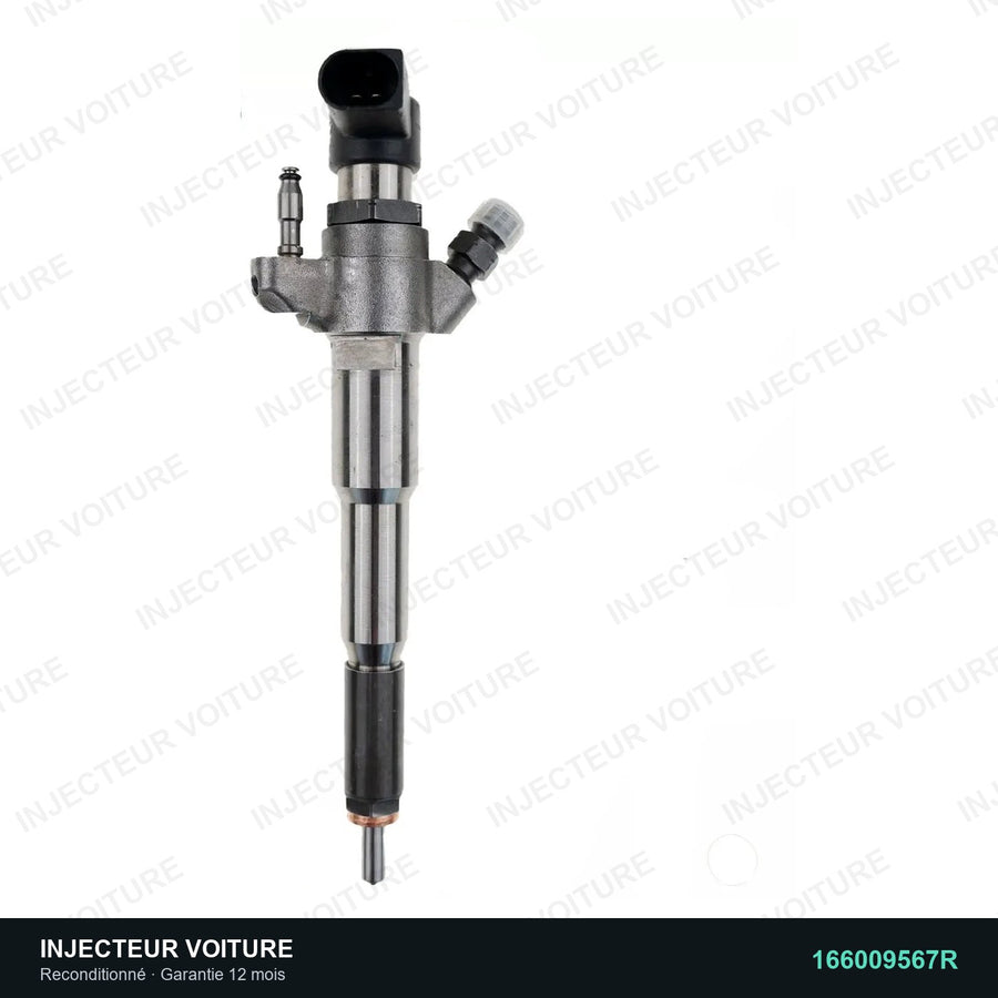 166009567R injecteur Siemens VDO pour Renault Master III 2.3 CDTI, pièce reconditionnée testée au banc