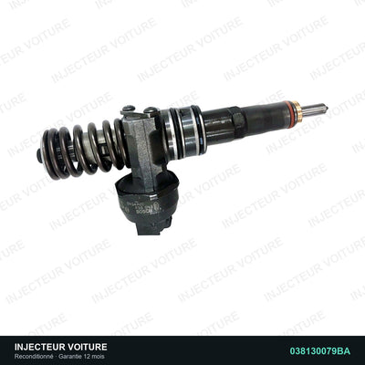 038130079BA injecteur Bosch pour Audi A4 B6 1.9 TDI, pièce reconditionnée testée au banc