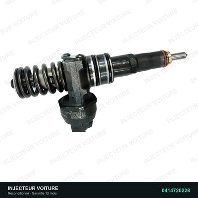0414720228 injecteur pompe Bosch pour Volkswagen Touareg 2.5 TDI, pièce reconditionnée testée au banc