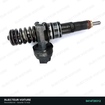 0414720312 injecteur pompe Bosch pour Audi A3 Sportback 2.0 TDI, pièce reconditionnée testée au banc