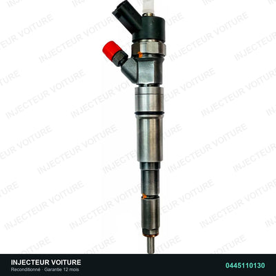 0445110130 injecteur Bosch pour Opel Omega B 2.0 TD4, pièce reconditionnée testée au banc