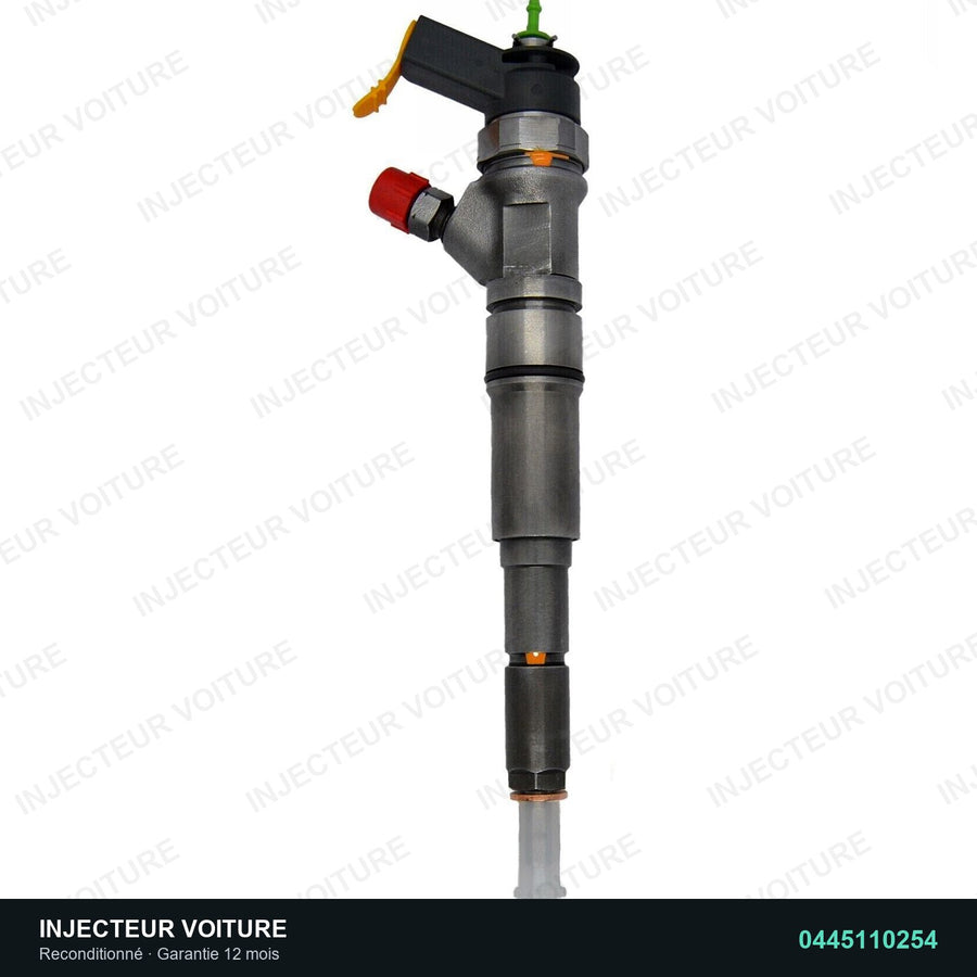 0445110254 injecteur Bosch pour Hyundai Grandeur 2.2 CRDi, pièce reconditionnée testée au banc