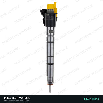 0445116016 injecteur Bosch pour Volvo XC60 I 2.4 D, pièce reconditionnée testée au banc
