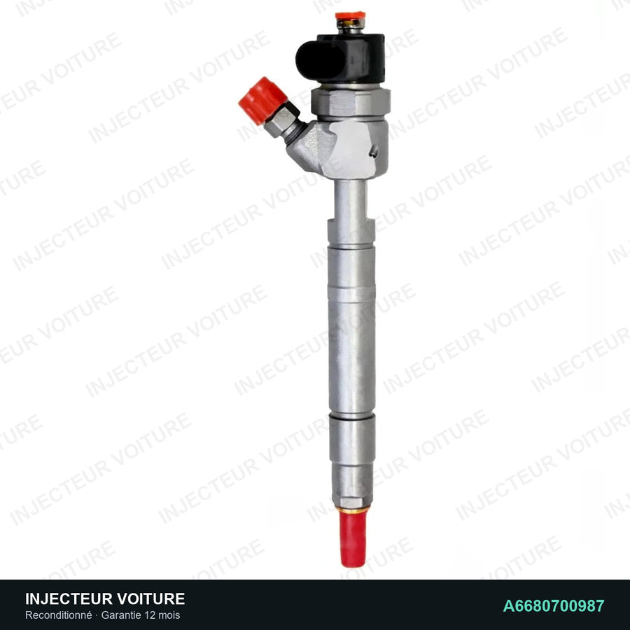 A6680700987 injecteur Bosch pour Mercedes Classe A, pièce reconditionnée testée au banc